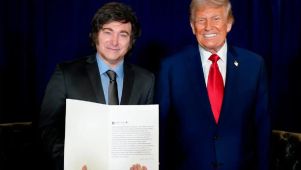 Milei y Trump