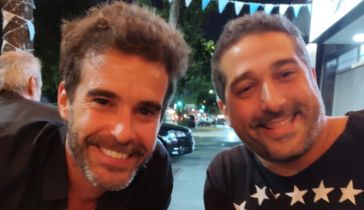 Nicolás Cabré y su hermano Duilio