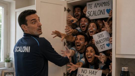 Se fue Scaloni: los memes que quedaron de su semana en Pujato