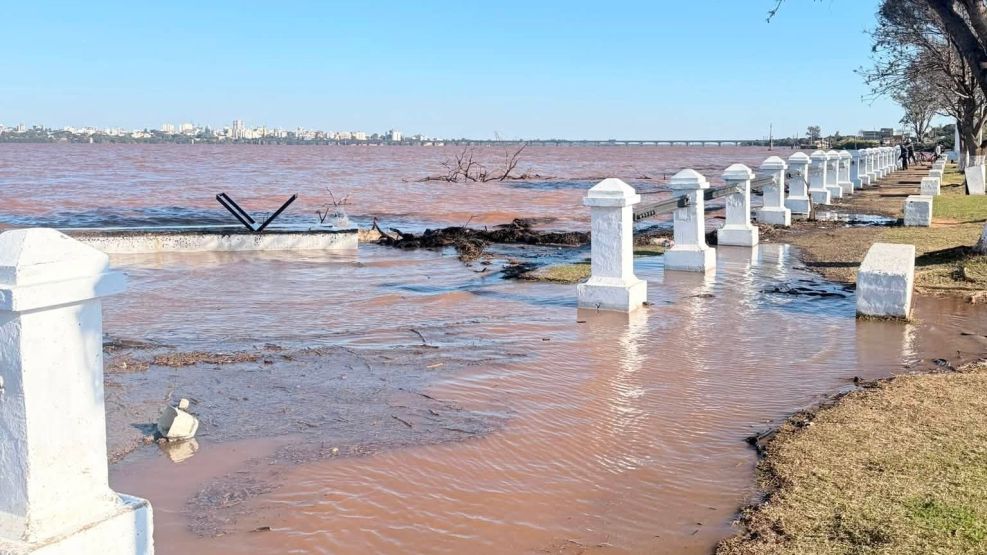crecida del río uruguay corrientes