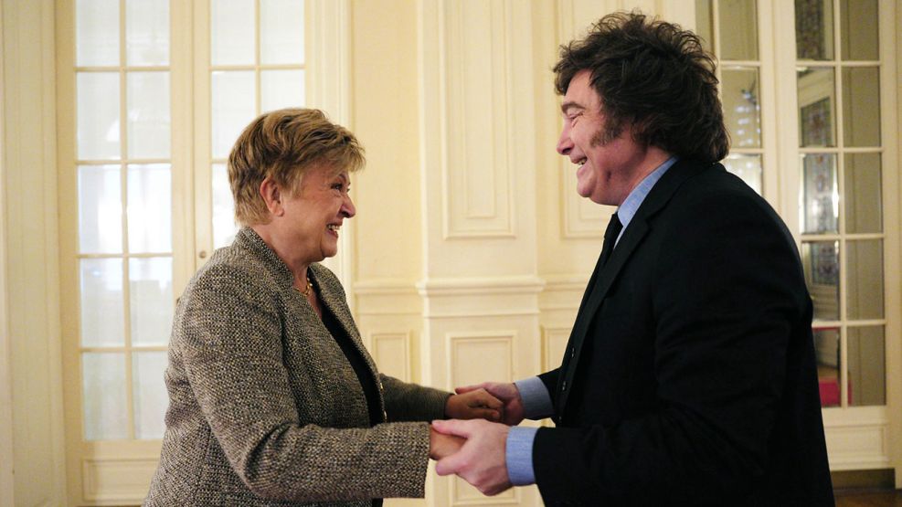 Kristalina Georgieva y Javier Milei 27072026-2