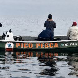 Toda la atención está puesta en el pejerrey. Solo aparecen burriquetas, mientras que el bagre de mar todavía no bajó y las corvinas permanecen ausentes. También se registran capturas de peritas, especialmente pescando anclados con camarón y anzuelos pequeños.