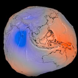 La verdadera forma geométrica de la Tierra es un geoide.