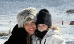 Barby Franco mostró el adorable look invernal de Sarah Burlando para disfrutar de la nieve