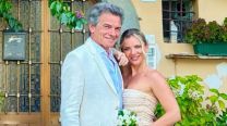 Así es Elisa, la mujer con la que Claudio Rígoli se casó en secreto en Italia: abogada, 24 años más joven y amante de los deportes