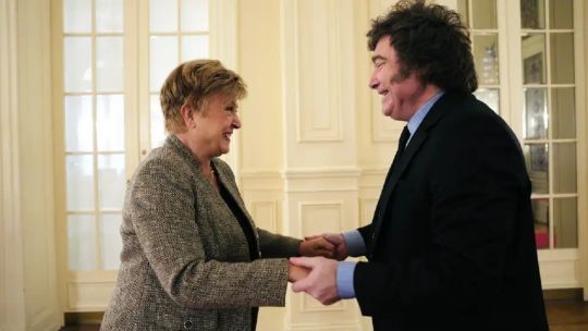 Aseguran que la visita de Kristalina Georgieva a Argentina “fue el lanzamiento de la campaña de reelección de Javier Milei”