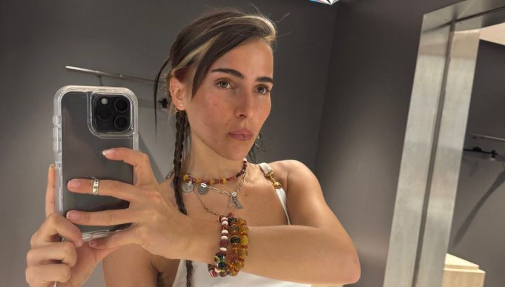 Ámbar de Benedictis, la hija de Juana Viale, hizo un poema por Argentina contra España: "Bárbaros, salvajes, locos enamorados"