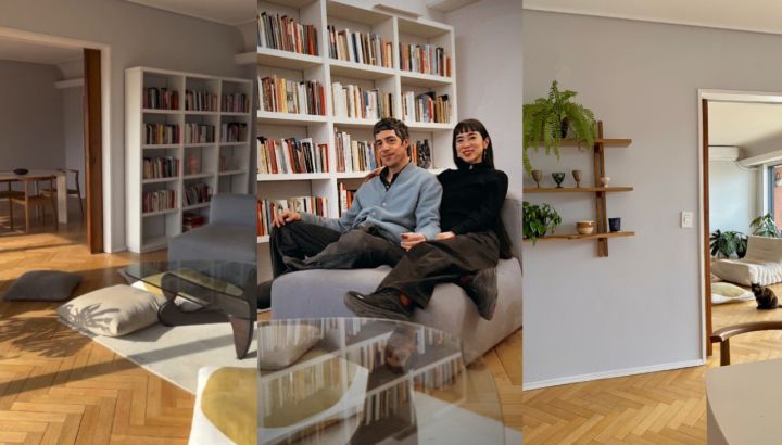 Así es el nuevo departamento de Esteban Lamothe y Débora Nishimoto: luminoso, minimalista y moderno
