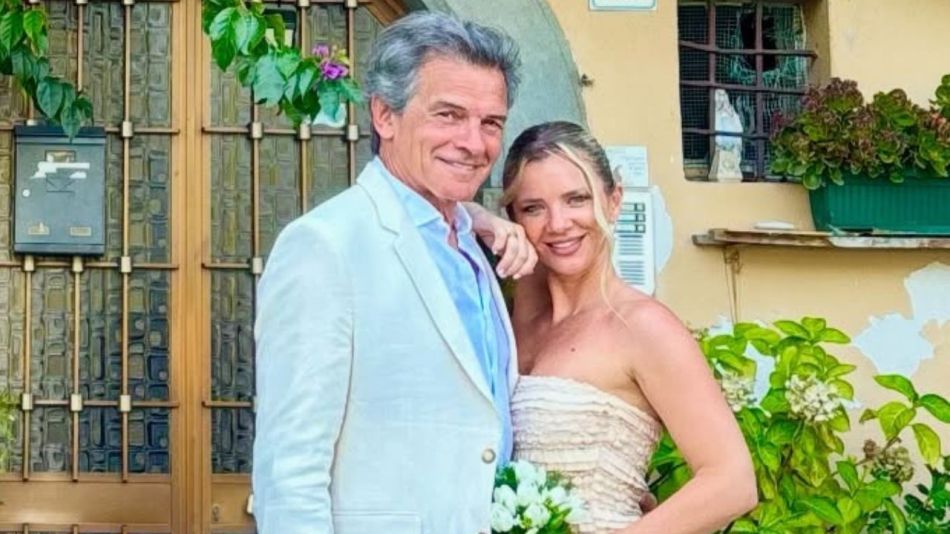 Claudio Rígoli y Elisa Comparin