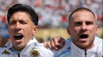 Con guardaespaldas: Alexis Mac Allister y Licha Martínez preocupados por el odio antiargentino en Inglaterra