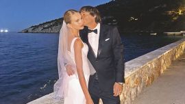 La boda de Sebastián Gonella y Caterina Stefanides con rituales griegos