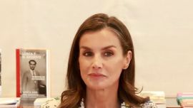 Letizia Ortiz reinventó la sastrería con un sofisticado look monocromático
