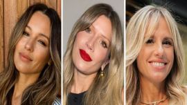 De Pampita a Laurita Fernández y Mariana Fabbiani: los looks de las famosas que imponen al chocolate como el nuevo negro