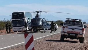 Se estrelló un helicóptero en el límite entre San Juan y La Rioja
