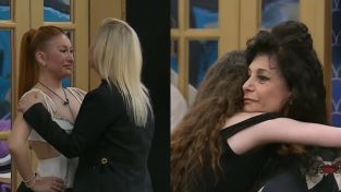 Campanita y Alejandra Majluf en el Congelados de Gran Hermano Generación Dorada