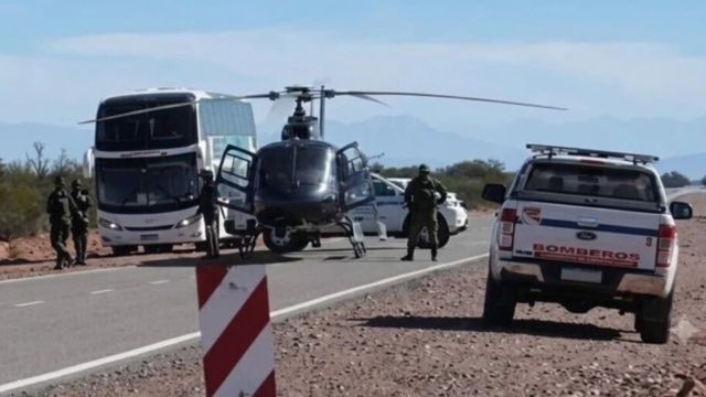 Se estrelló un helicóptero en el límite entre San Juan y La Rioja