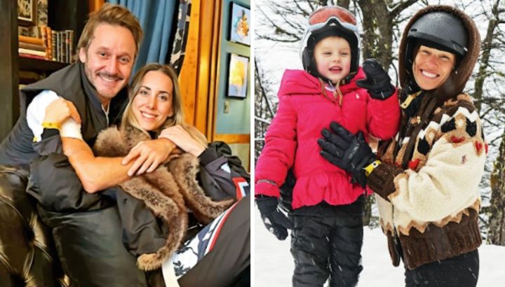 Las vacaciones ensambladas de Pampita y Benjamín Vicuña con sus hijos