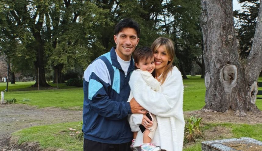 Muriel López Benítez y Lisandro Martínez