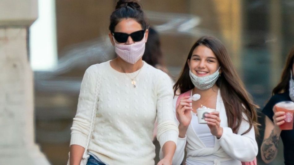 Suri y Katie Holmes