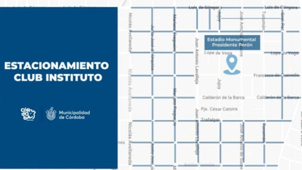 29-07-2026 Estacionamiento medido Instituto Platense Alta Córdoba