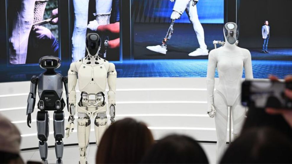 Robots humanoides chinos