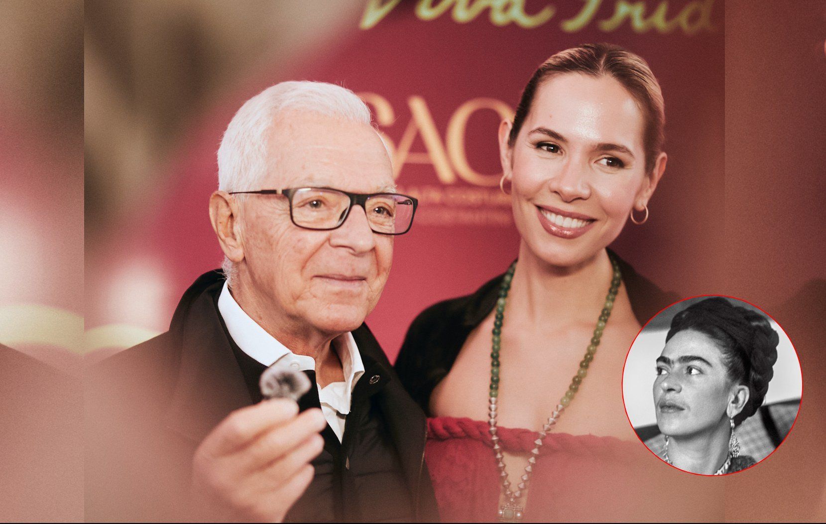 Eduardo y Elina Costantini presentaron 'Viva Frida', la expo sobre Frida Khalo que abrirá en Malba en septiembre 2026.