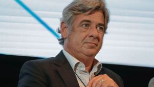 El presidente de la Sociedad Rural Argentina (SRA), Nicolás Pino