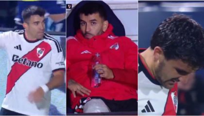Marcos Acuña, Ángel Correa y Mauro Arrambarri