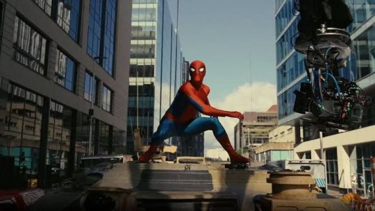 Video: así se filmaron las escenas de acción de Spiderman