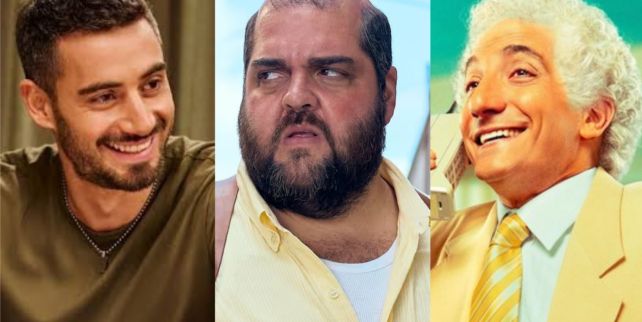 Nico Occhiato, Darío Barassi y Juan Minujín