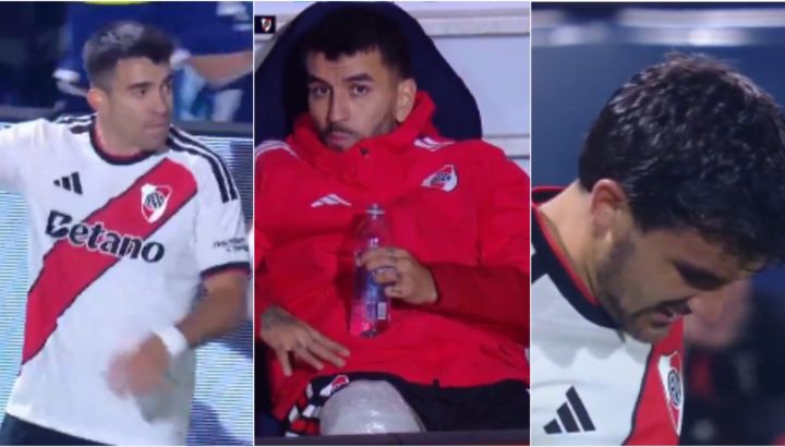 Marcos Acuña, Ángel Correa y Mauro Arrambarri