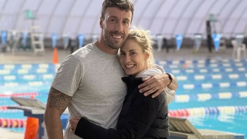 Juli Puente y su esposo, Facundo Miguelena