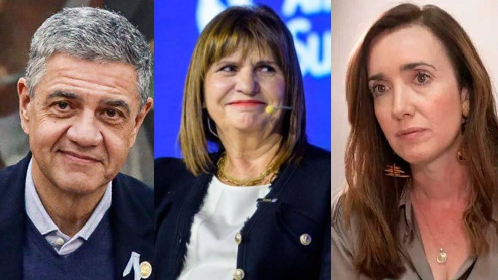 Macri, Bullrich y Villaruel