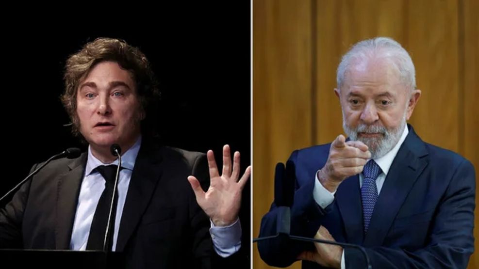 Milei y Lula