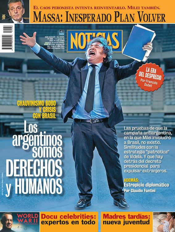 La tapa de NOTICIAS | Foto:Cedoc