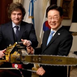 Milei Corea | Foto:CEDOC