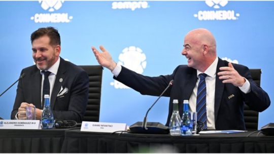 Crisis en FIFA: CONMEBOL cuestionó la conducción de Gianni Infantino pero llamó a la “unidad de la familia del fútbol”