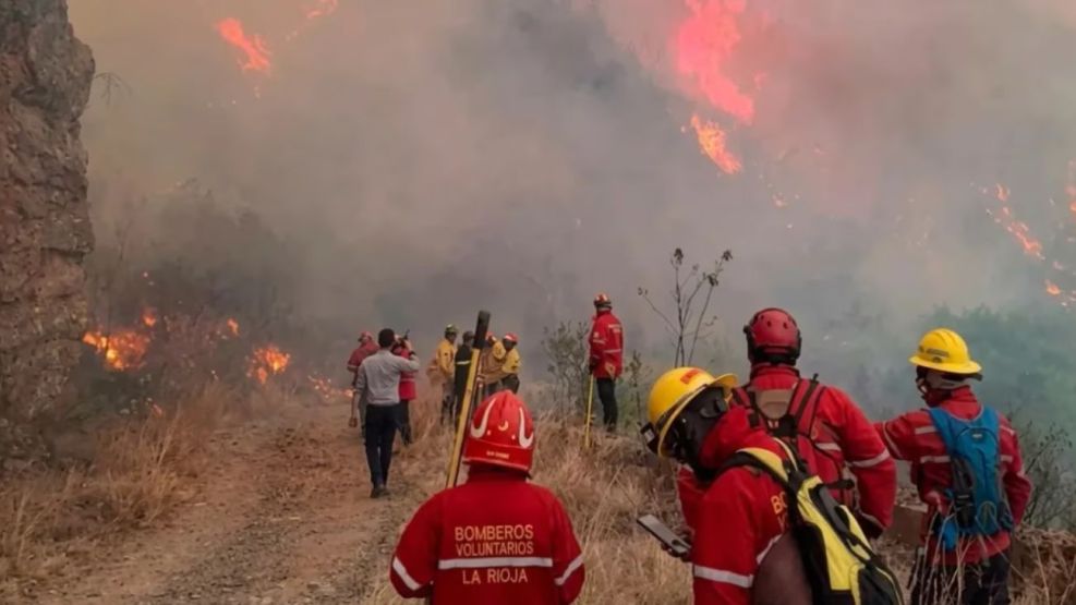 Incendios en La Rioja