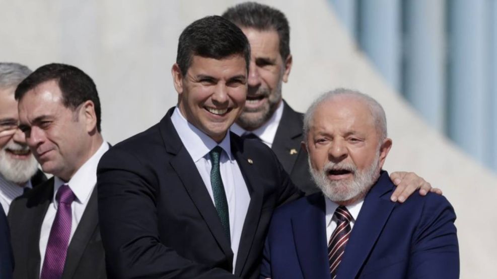 Lula da Silva y Santiago Peña