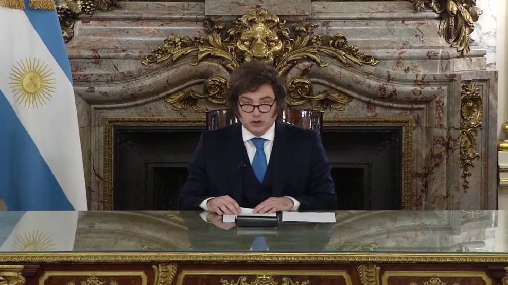 Milei: Presentación de la carta orgánica del Banco Central