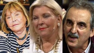 Maria Servini, Elisa Carrió y Guillermo Moreno