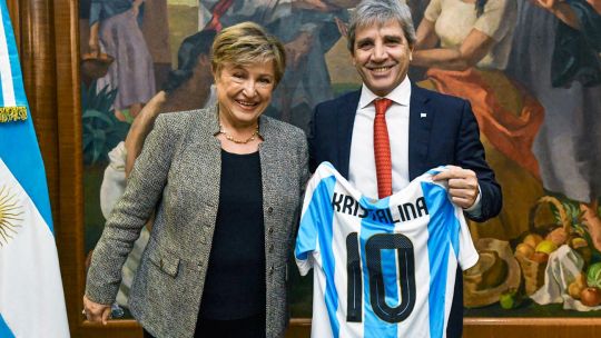 Georgieva defendió los cambios de política económica que anunció Milei por cadena