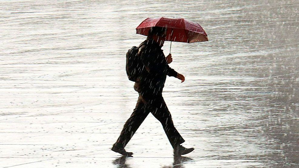 Caminar bajo la lluvia