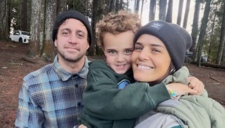 Las mejores fotos de las vacaciones en la nieve de Mica Vázquez y Gerónimo Klein