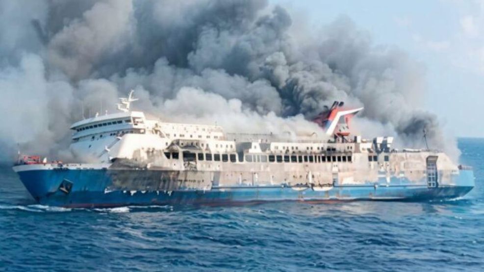 Incendio en Indonesia 