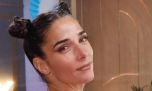 Juana Viale mostró su nuevo cambio de look: regresó al pelo largo y lo estrenó con un diseño velvet oro