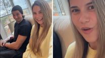 Cinzia Francischiello junto a su novio, Dylan Gissi
