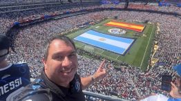 Marcelo Mantaras en la final del Mundial