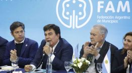 Presidente de la Federación Argentina de Municipios, Fernando Espinoza