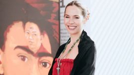 Elina Costantini homenajeó a Frida Kahlo con su look folk chic